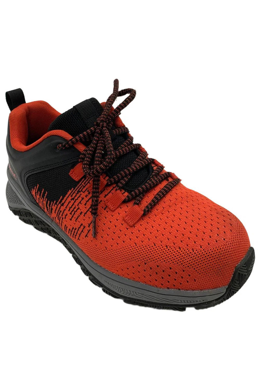 Thorogood Men's Day One Safety AST Mid Sneaker Low Red - Medium